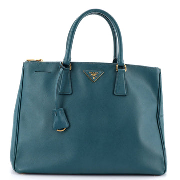 Prada Double Zip Lux Tote Saffiano