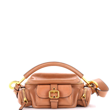 Chloe Buckle Zip Camera Bag Leather