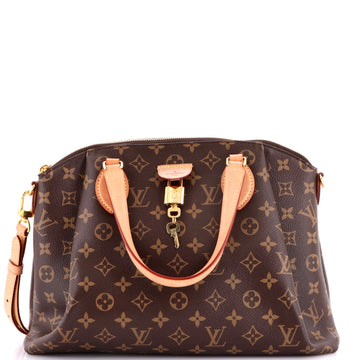 Louis Vuitton Rivoli Handbag Canvas Mm