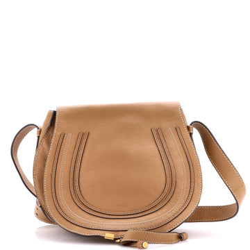 Chloe Marcie Saddle Bag Leather Medium