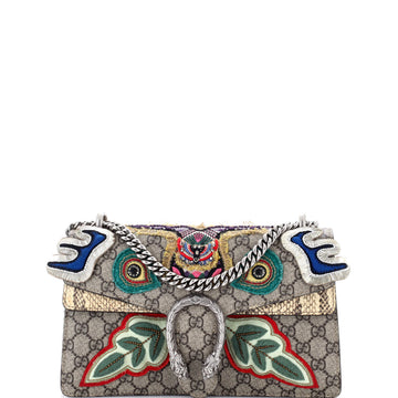 Gucci Dionysus Bag Embroidered Gg Coated