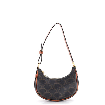 Celine Ava Bag Triomphe Coated Canvas