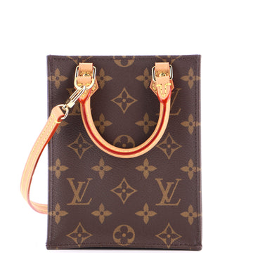 Louis Vuitton Petit Sac Plat Bag Canvas