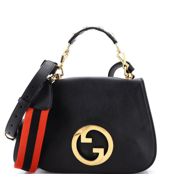 Gucci Web Blondie Shoulder Flap Bag