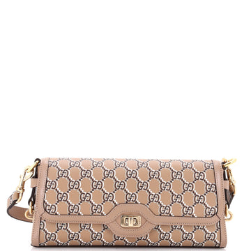 Gucci Luce Shoulder Bag Optical Gg