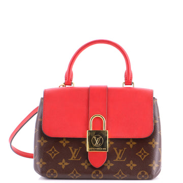 Louis Vuitton Locky Handbag Canvas With
