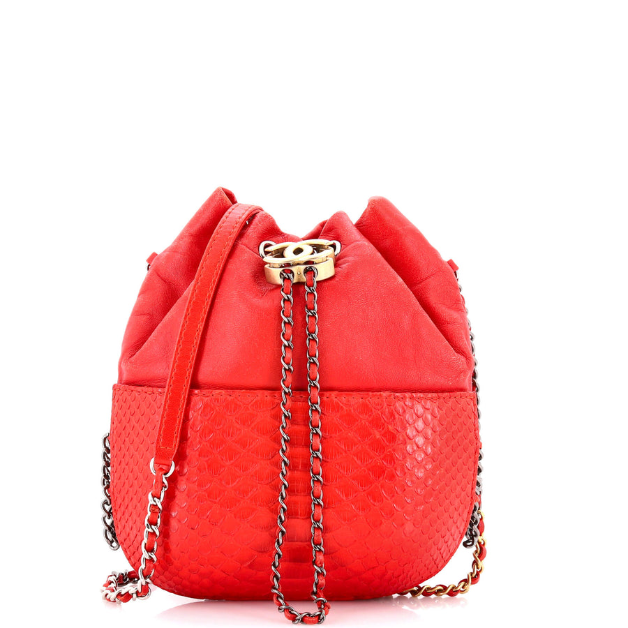 Chanel Gabrielle Drawstring Bag Calfskin