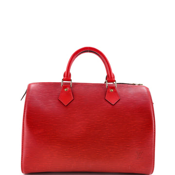 Louis Vuitton Speedy Handbag Epi Leather