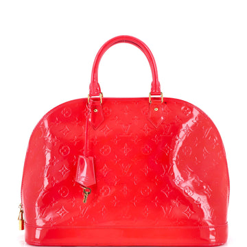 Louis Vuitton Alma Handbag Vernis Gm