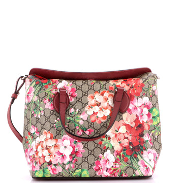 Gucci Signature Fold Over Tote Blooms
