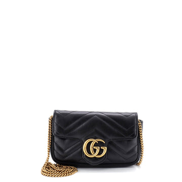 Gucci Gg Marmont Flap Bag Matelasse