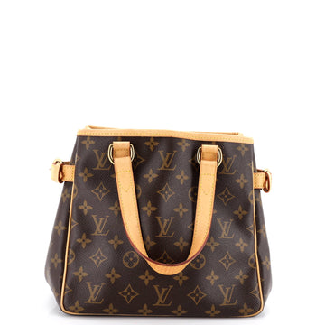 Louis Vuitton Batignolles Handbag Canvas
