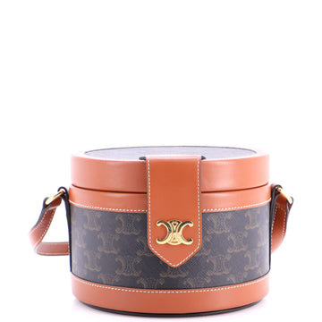 Celine Tambour Bag Triomphe Coated