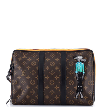 Louis Vuitton Keepall Pouch Canvas With