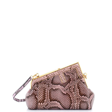 Fendi First Bag Python Small