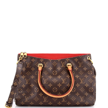 Louis Vuitton Pallas Tote Canvas With