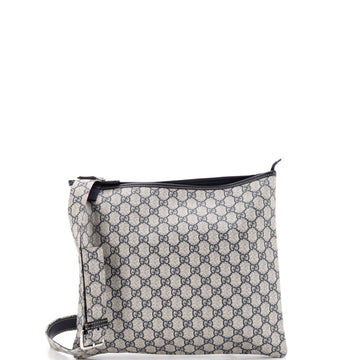 Gucci Web Loop Flat Messenger Gg Coated