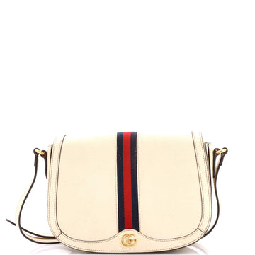 Gucci Ophidia Saddle Flap Shoulder Bag
