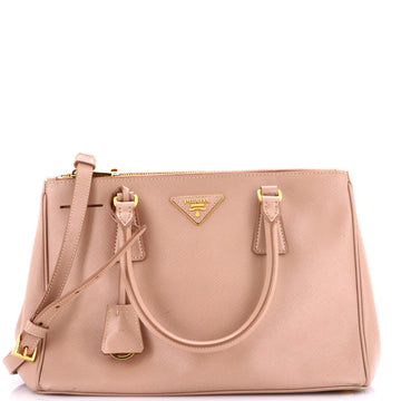 Prada Double Zip Lux Tote Saffiano