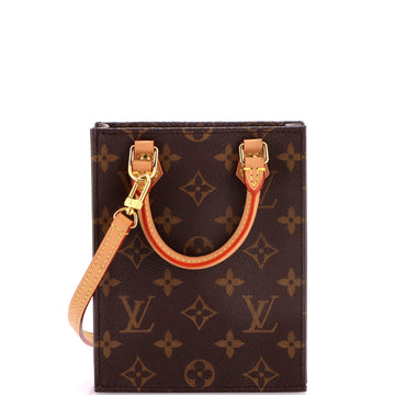 Louis Vuitton Petit Sac Plat Bag Canvas