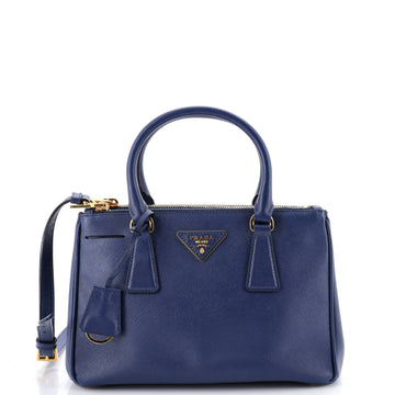 Prada Double Zip Lux Tote Saffiano