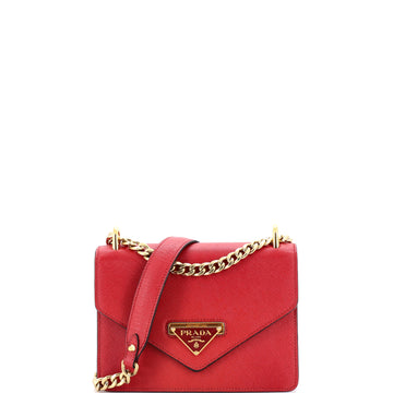 Prada Envelope Flap Chain Shoulder Bag