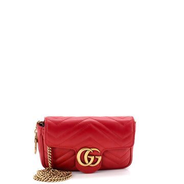 Gucci Gg Marmont Flap Bag Matelasse