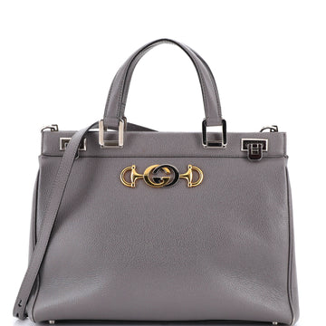 Gucci Zumi Top Handle Bag Leather Medium
