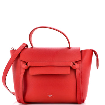 Celine Belt Bag Textured Leather Micro