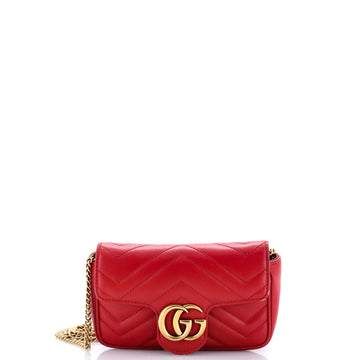 Gucci Gg Marmont Flap Bag Matelasse