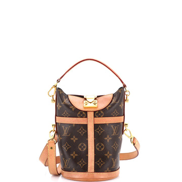 Louis Vuitton Duffle Handbag Canvas