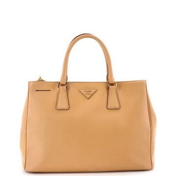 Prada Double Zip Lux Tote Saffiano