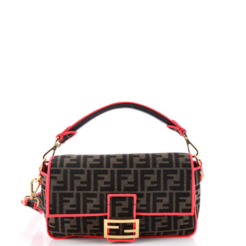 Fendi Baguette Nm Bag Zucca Canvas