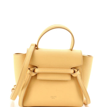 Celine Belt Bag Textured Leather Pico