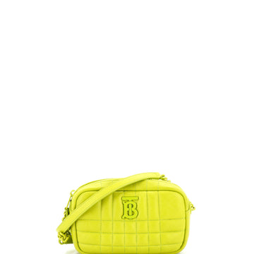 Burberry Lola Camera Bag Quilted Leather