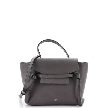 Celine Belt Bag Textured Leather Nano