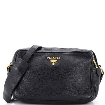 Prada Double Zip Camera Bag Vitello