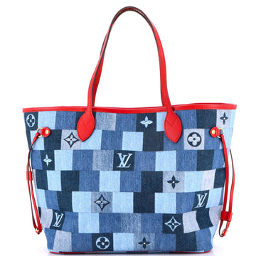 Louis Vuitton Neverfull Tote Damier And