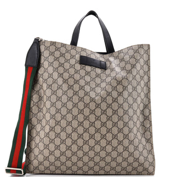 Gucci Convertible Soft Open Tote Gg