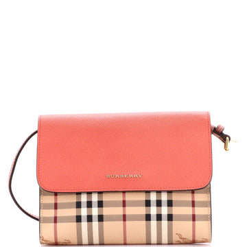 Burberry Loxley Crossbody Bag Haymarket
