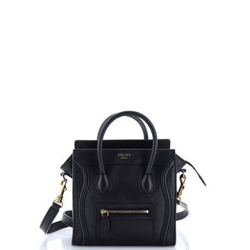 Celine Luggage Bag Smooth Leather Nano