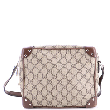 Gucci Trunk Shoulder Bag Gg Coated