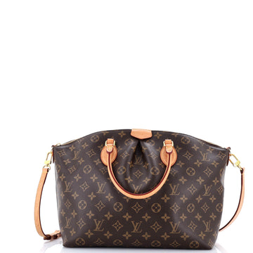 Louis Vuitton Boetie Zipped Tote Canvas