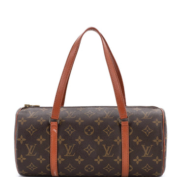 Louis Vuitton Papillon Handbag Canvas 30