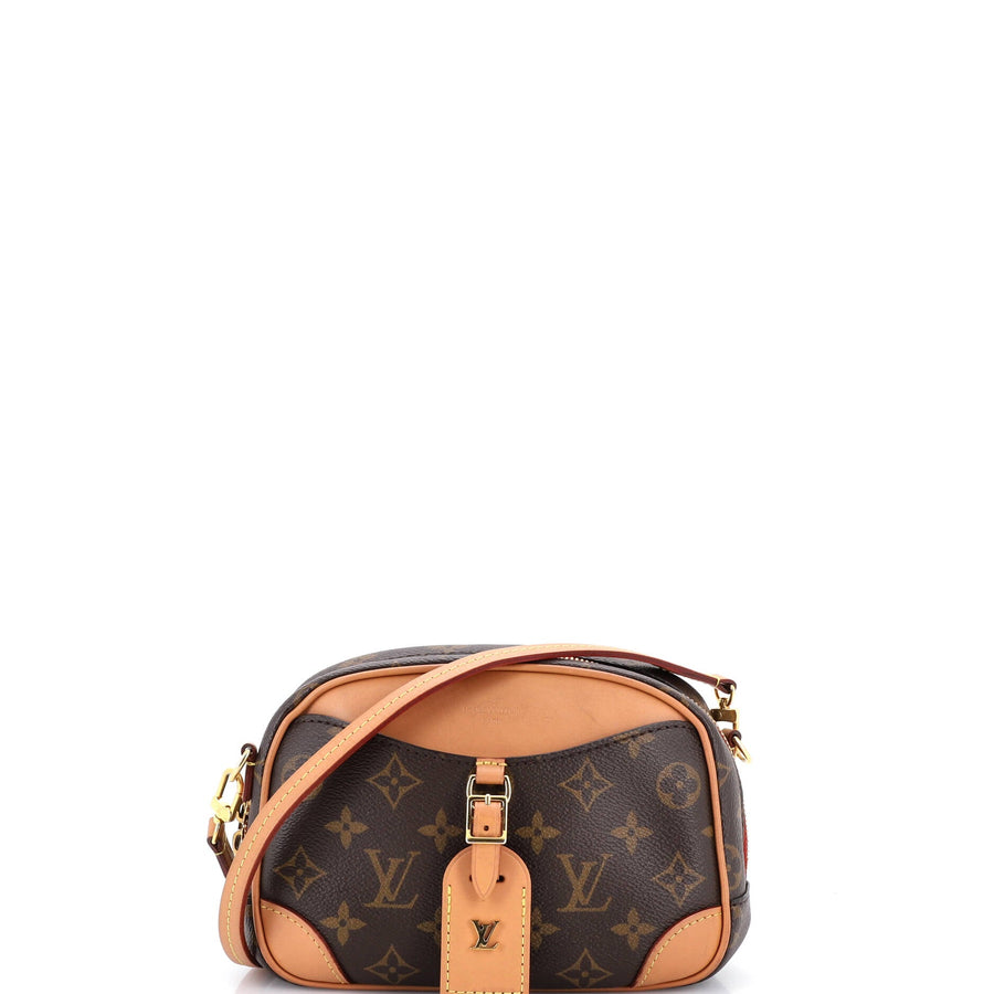 Louis Vuitton Deauville Handbag Canvas