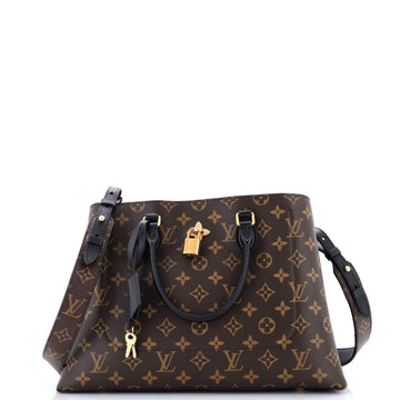 Louis Vuitton Flower Tote Canvas With