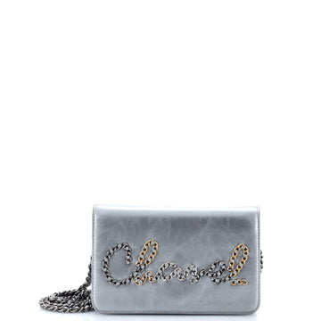 Chanel Chain Signe Wallet On