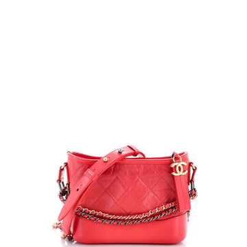 Chanel Gabrielle Hobo Quilted Aged