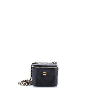 Chanel Classic Vanity Case With Chain