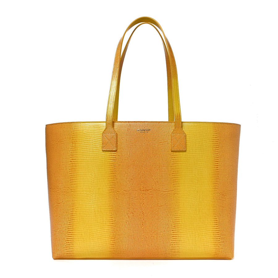 Burberry Calfskin Lizard Embossed Medium